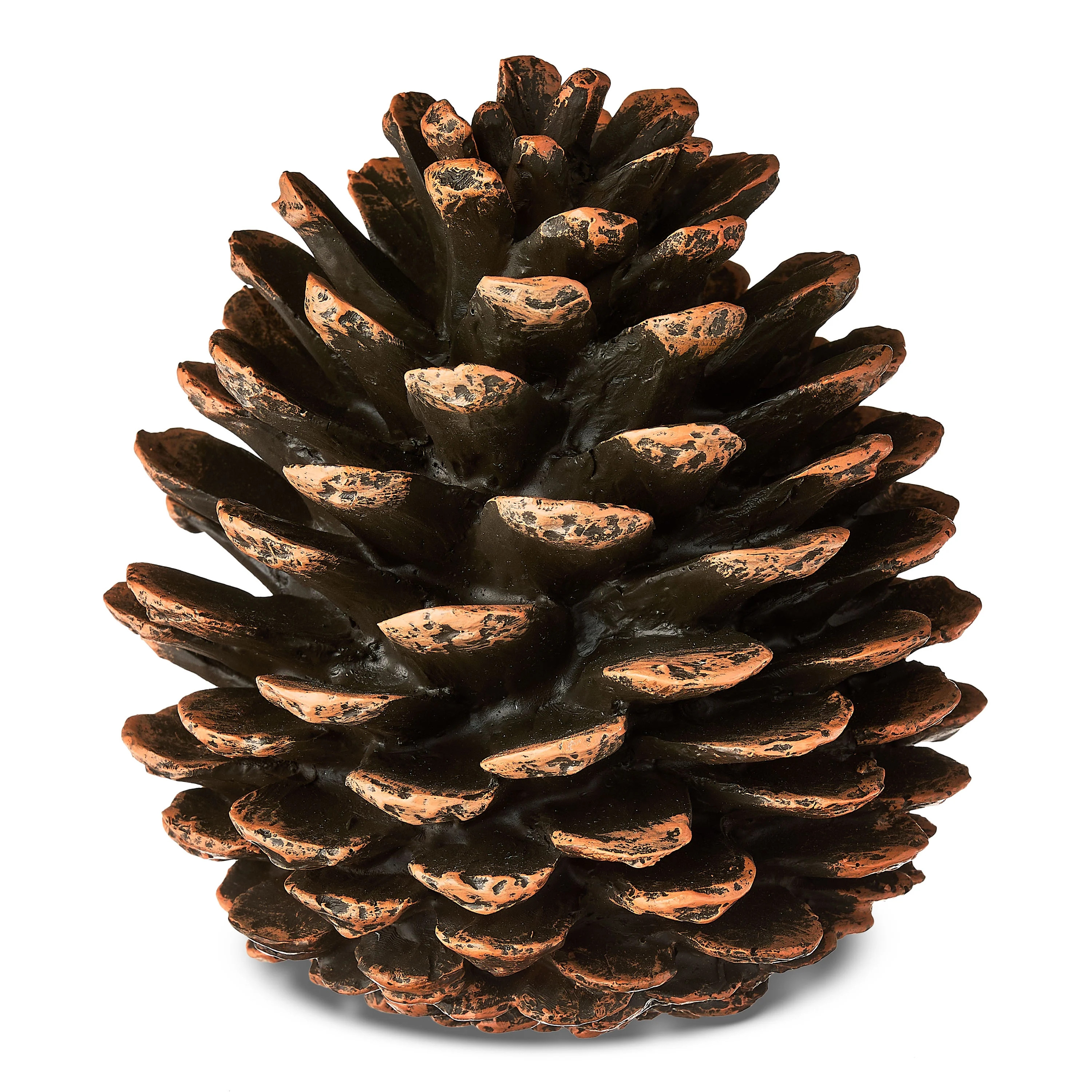Large Resin Pine Cone Christmas Decoration, Brown, 5.7", by Holiday Time | Walmart (US)