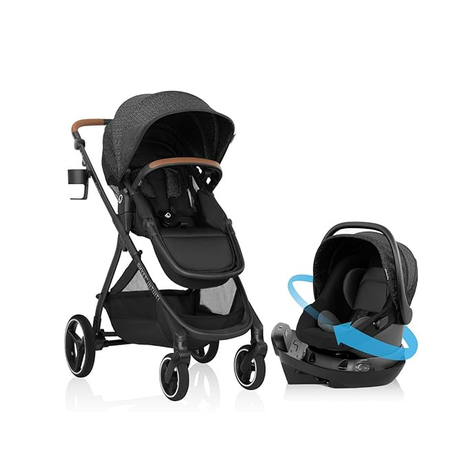 Evenflo Shyft Intuiti Travel System with Revolve180 LiteMax™ NXT Rotating Rear-Facing Lightweig... | Amazon (US)
