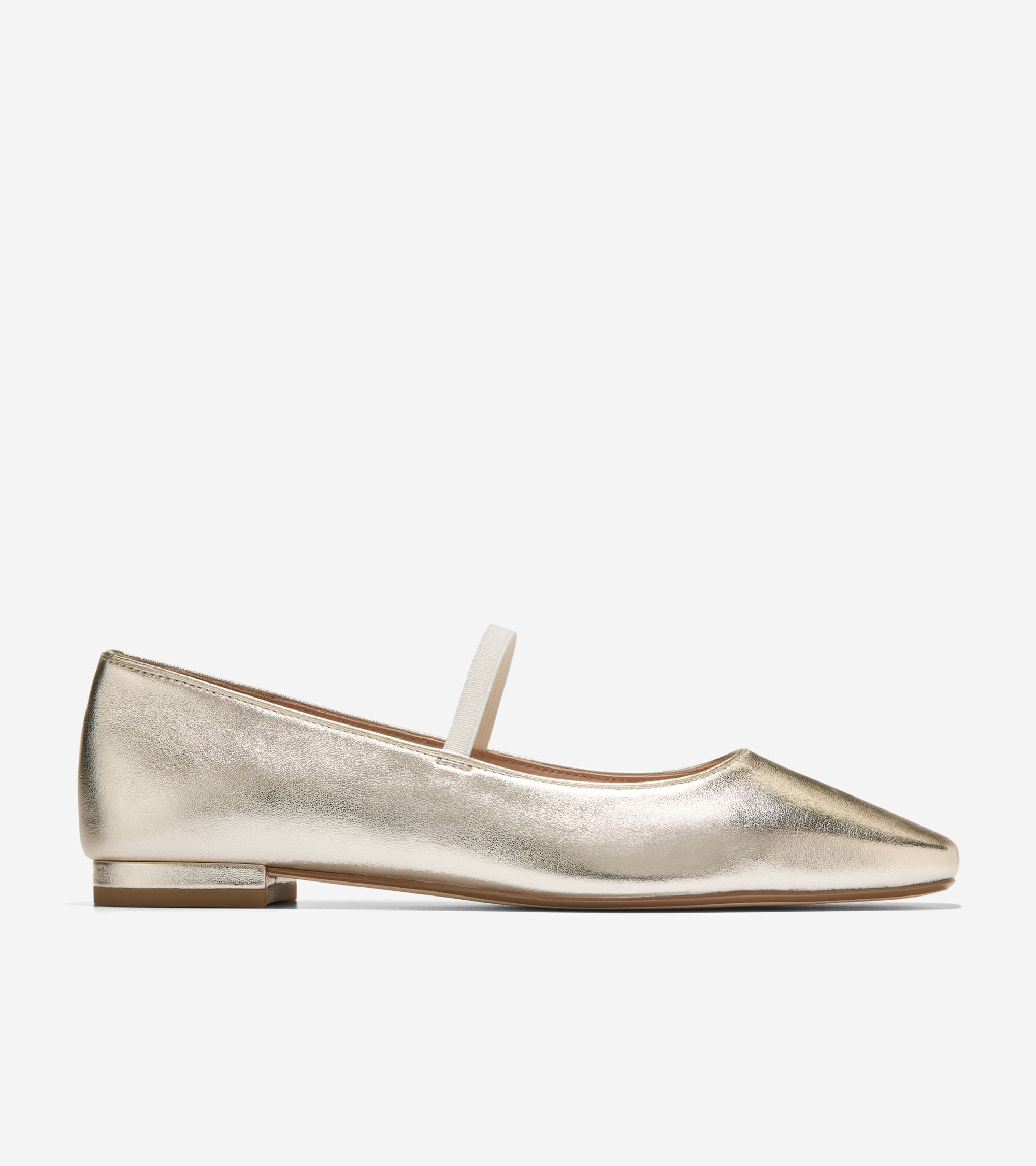 Women's Bridget Mary Jane Ballet Flats in Gold | Cole Haan | Cole Haan (US)