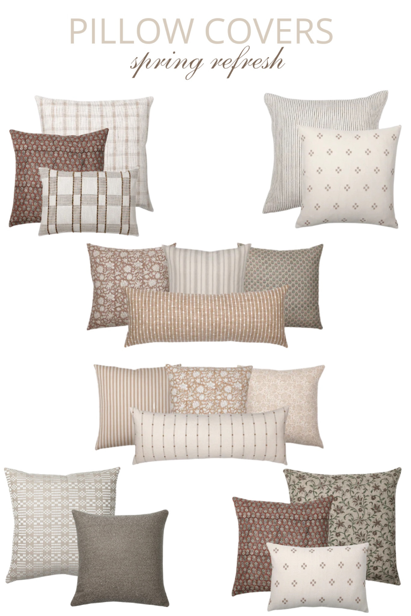 Spring Pillow Covers 

#springrrfresh #spring #decor

#LTKstyletip #LTKFind #LTKSeasonal