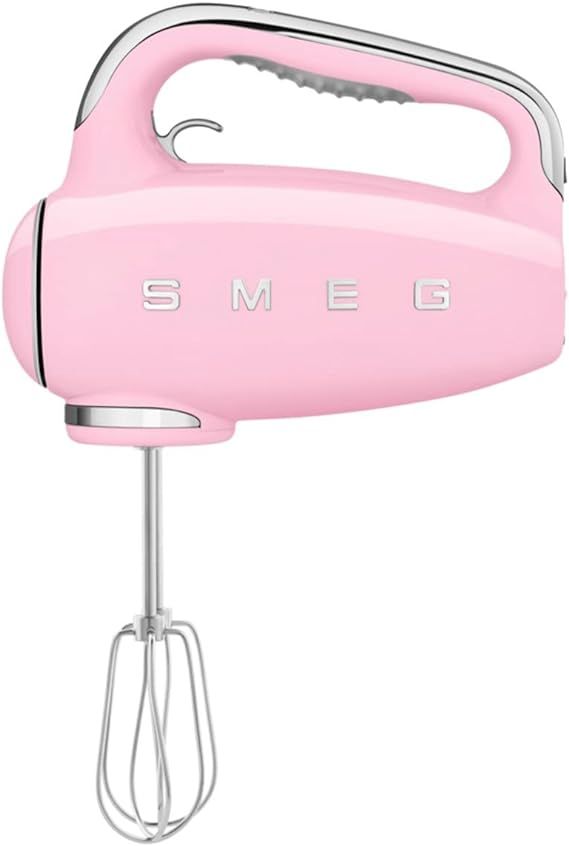 Smeg Pink 50's Retro Style Electric Hand Mixer | Amazon (US)