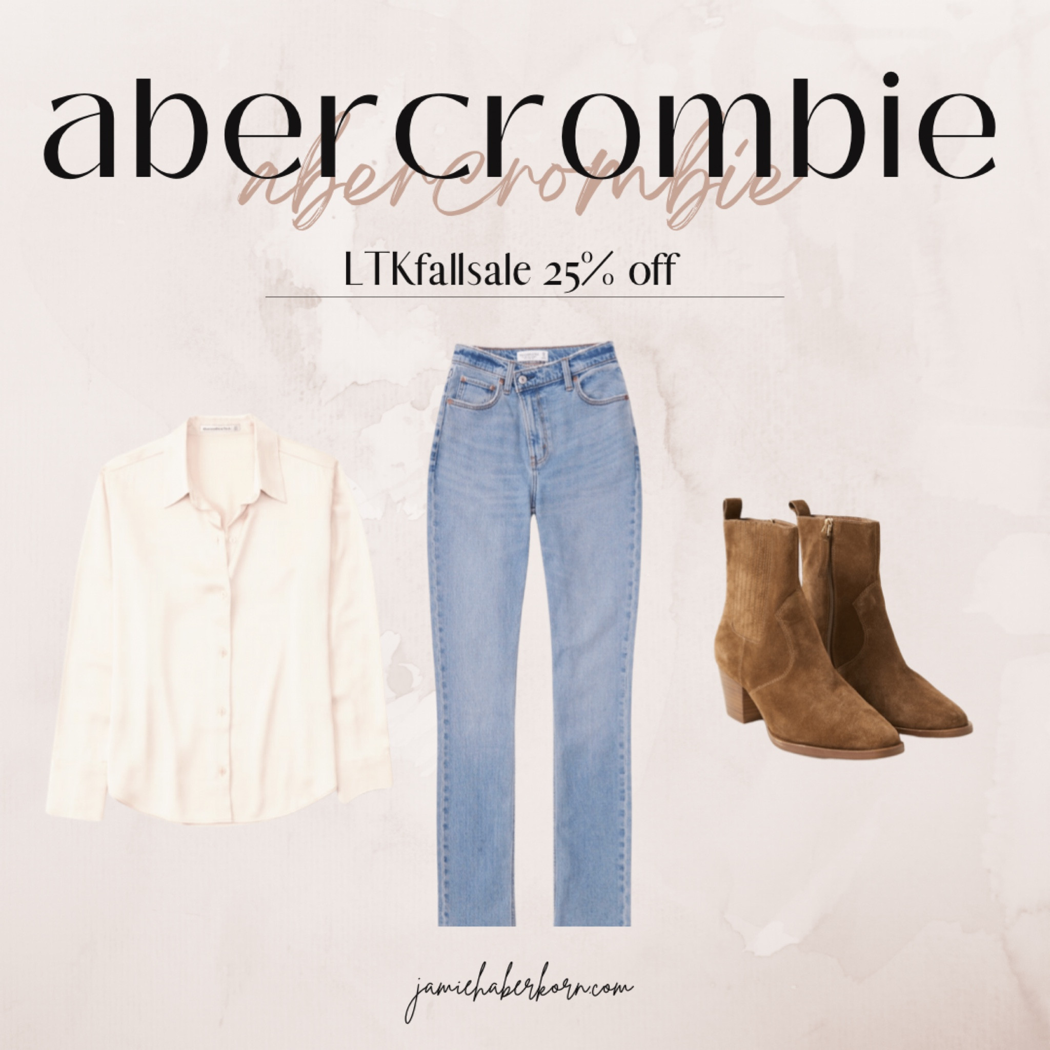 Abercrombie 25% off starting September 18-20 - LTKsale - save some of your favorite items to shop when the sale is live!


#abercrombie #abercrombiesale #fallsale #ltksale #fallstyle #denim #silksatinshirt #loafers #falloutfit #booties #fallshoes #ltksalealert

#LTKSeasonal #LTKSale #LTKstyletip