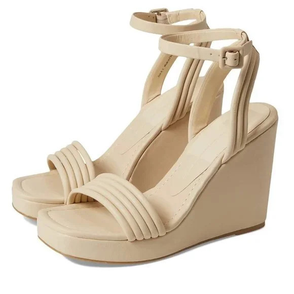 Dolce Vita Sandals Aliza Ivory Wedges | Poshmark