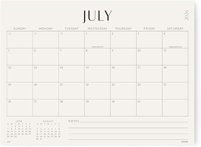 Jotsome Magnetic Calendar for Refrigerator 2026-2027 | Monthly Fridge Calendar From July 2026 to ... | Amazon (US)