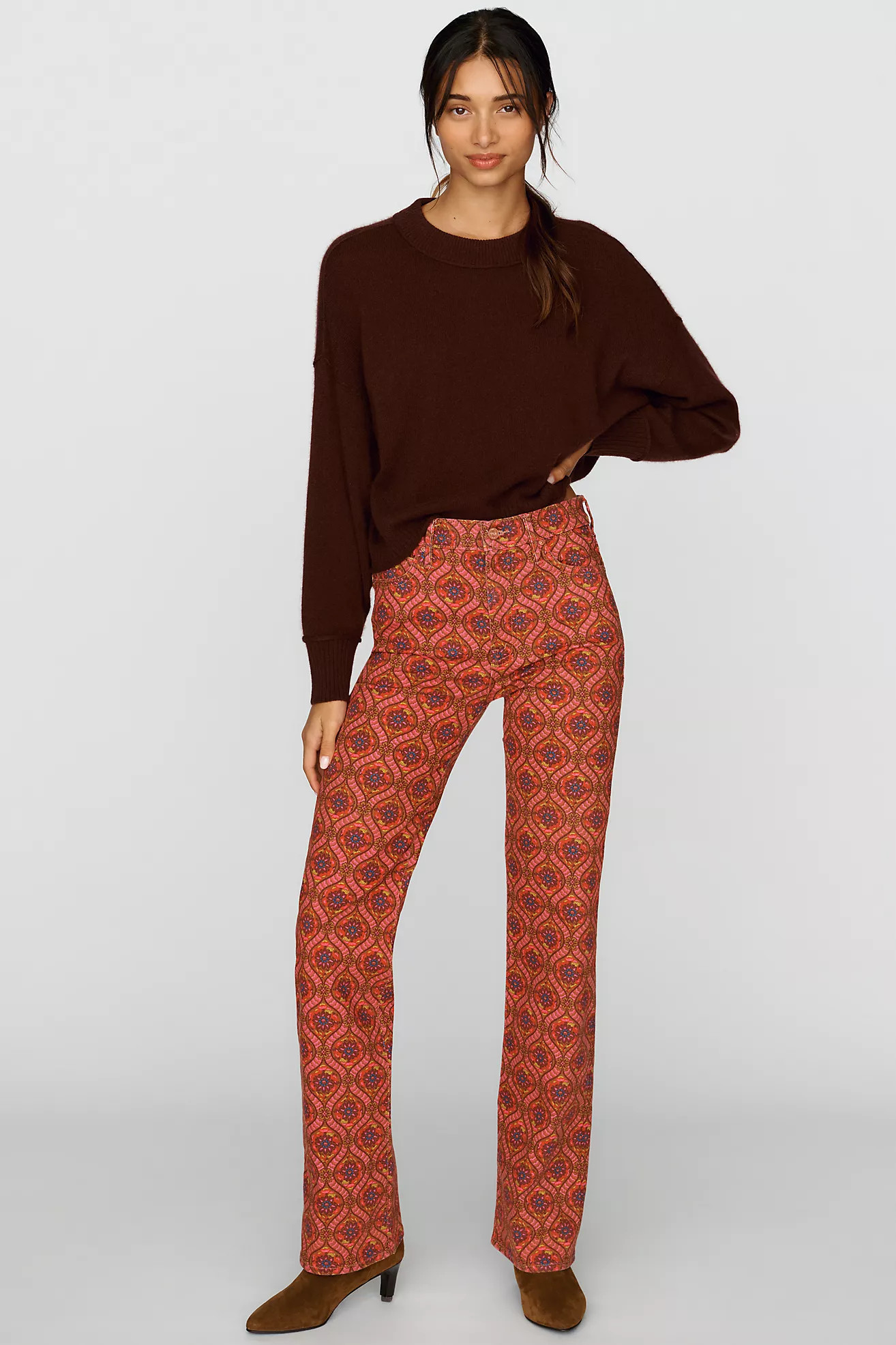 MOTHER The Kick It High Rise Straight Leg Jeans | Anthropologie (US)