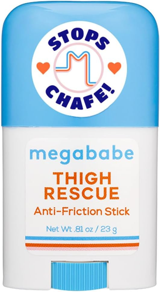 Megababe Thigh Rescue Anti-Chafe Stick Mini | Travel size, great for on-the-go | Prevents skin ch... | Amazon (US)