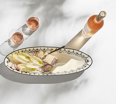 Marrakesh Melamine Skinny Serving Platter | Pottery Barn (US)