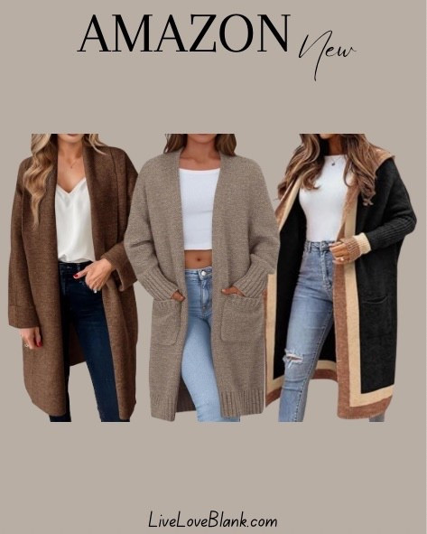 Amazon cardigans 


#LTKOver40 #LTKSeasonal #LTKStyleTip