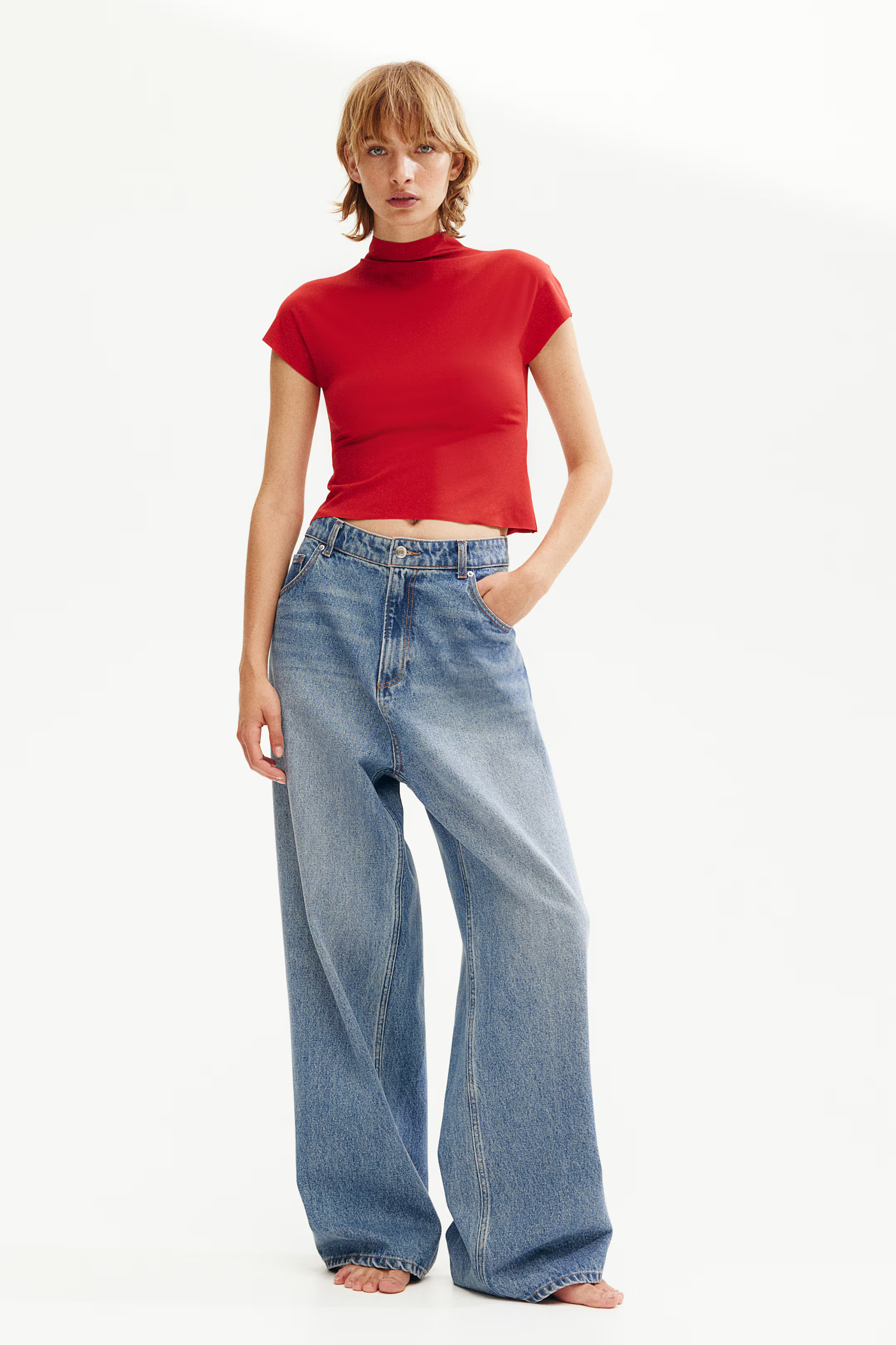 Turtleneck jersey top | H&M (UK, MY, IN, SG, PH, TW, HK)