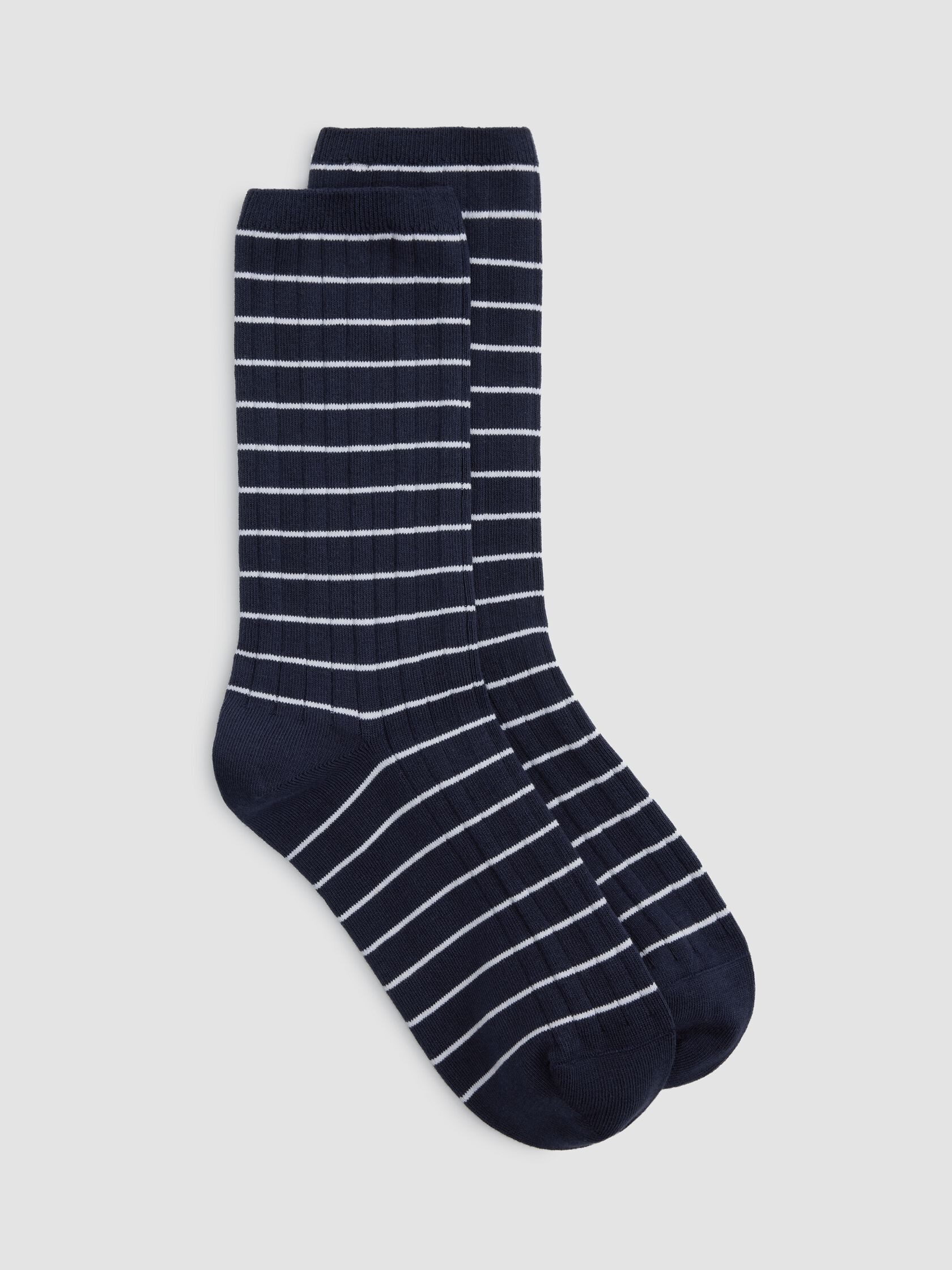 Striped Rib Trouser Sock | Eileen Fisher