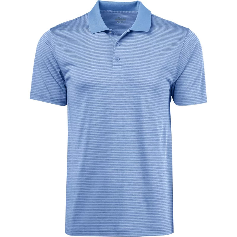 BCG Men's Golf Stripe Polo Shirt Light Blue, X-Large - Mens Golf Shirts at Academy Sports | Academy Sports + Outdoors