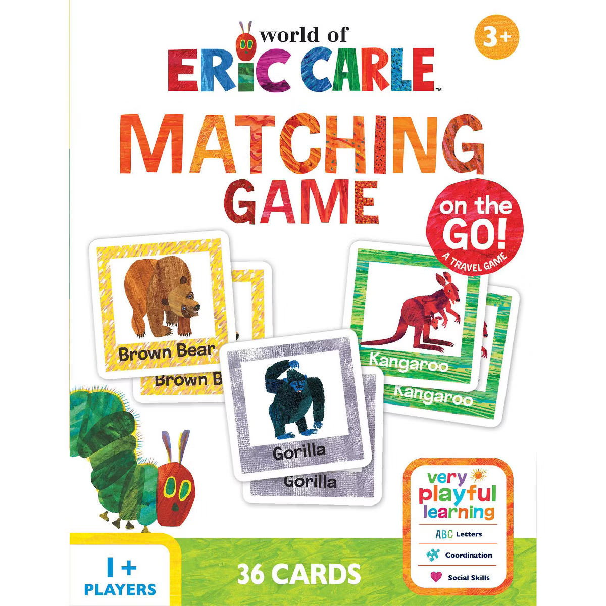 MasterPieces World of Eric Carle Matching Travel Card Game for Kids. | Target