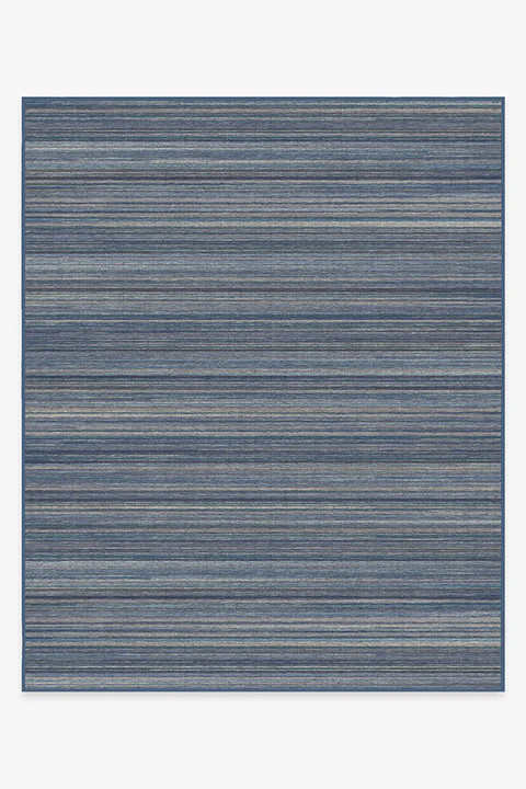Multi Stripe Blue Rug | Ruggable