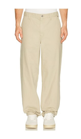 Reigning Champ Cotton Canvas Grounds Standard Pant in Beige. - size 30 | Revolve Clothing (Global)
