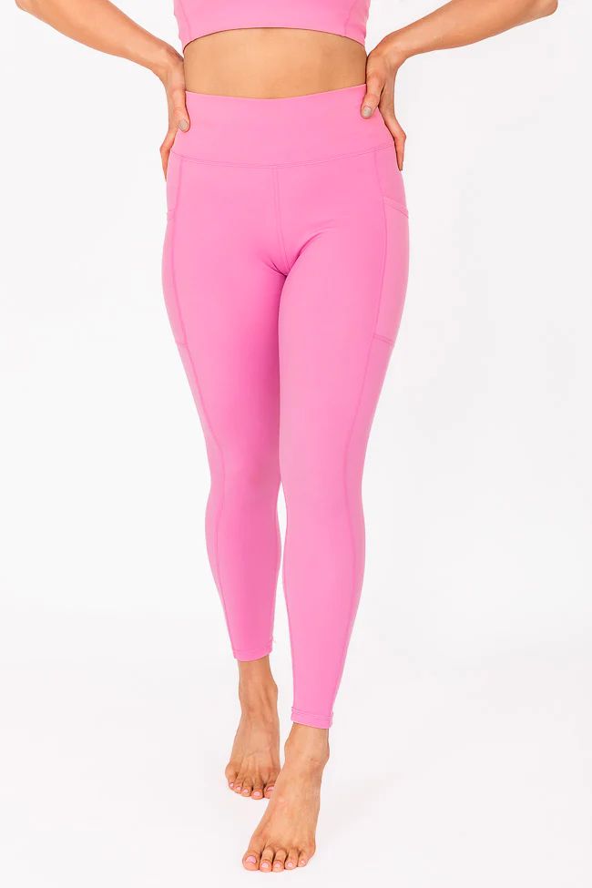 Putting In The Work Pink Legging | Pink Lily