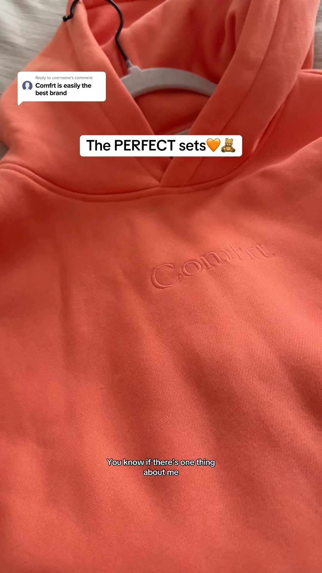 Obsessed with Comfrt 