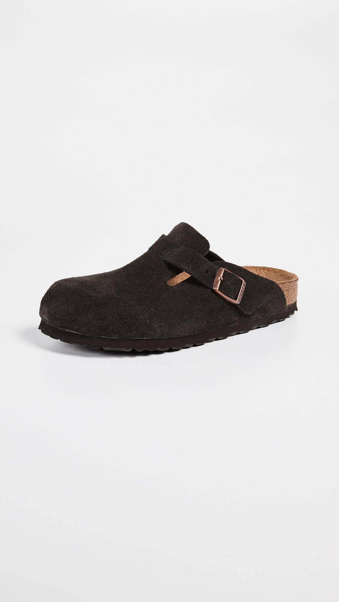 Birkenstock Boston Soft Footbed Clogs - Narrow Mocha 38 | Shopbop