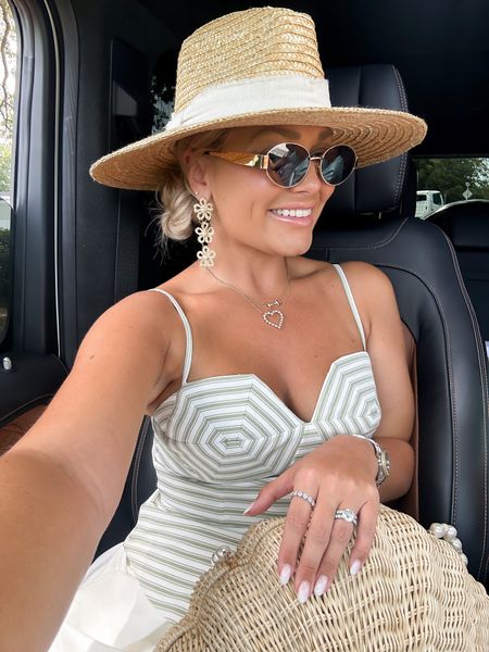 The perfect summer vacation outfit! I love these earrings - they’re so lightweight! 

#LTKFindsUnder100 #LTKTravel #LTKShoeCrush