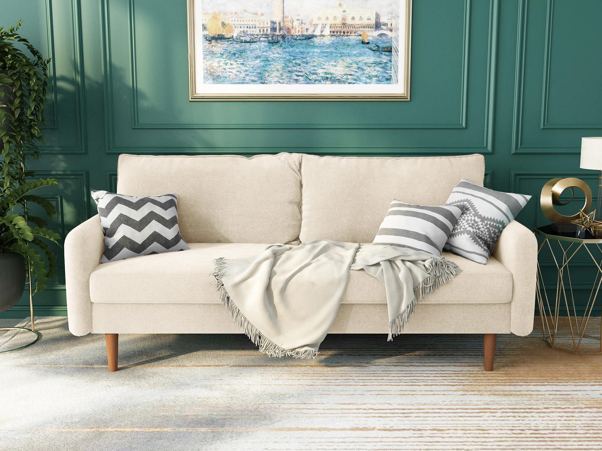 Cococon 70'' Upholstered Loveseat Sofa | Wayfair North America