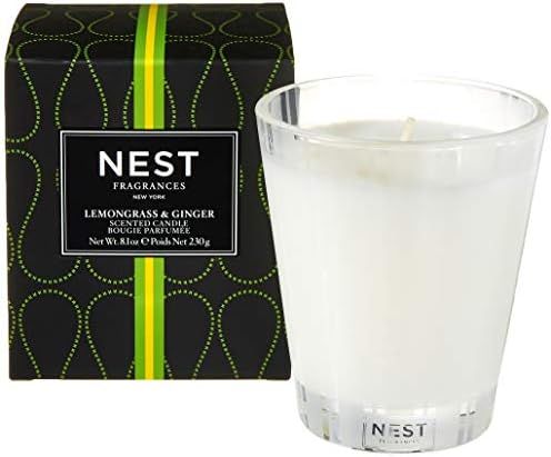 NEST Fragrances NEST01LG003 Classic Candle- Lemongrass & Ginger , 8.1 oz | Amazon (US)