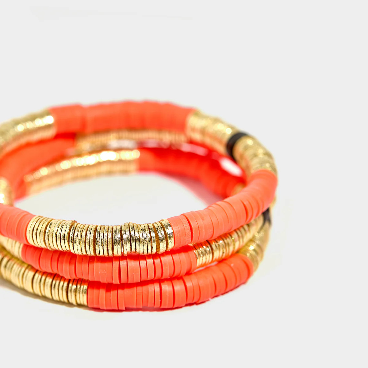 Cajun Shrimp Vinyl Bracelet 6mm | Allie + Bess