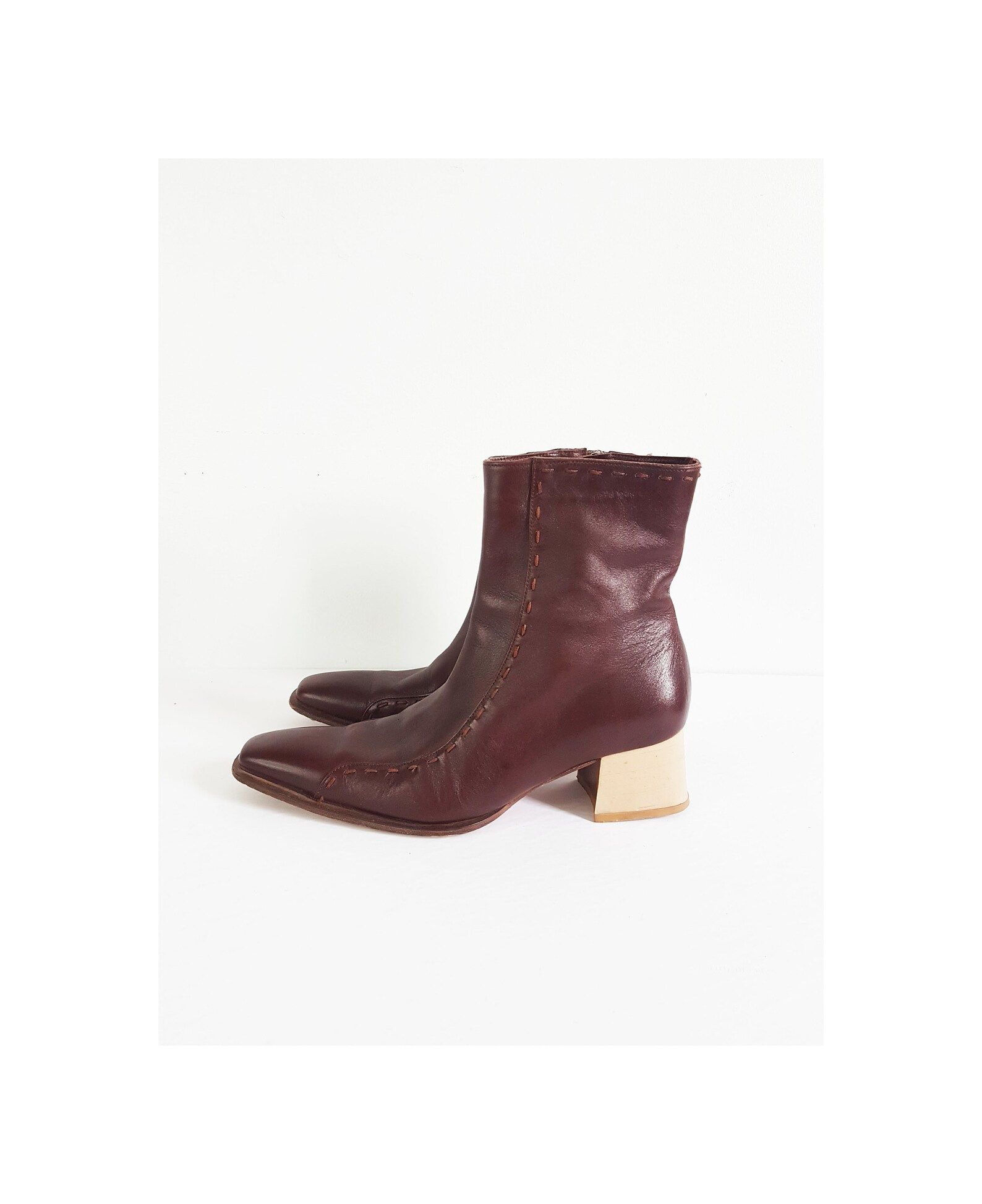 Pierre Cardin Paris Leather Brown Boots Size 38 Designer - Etsy Canada | Etsy (CAD)