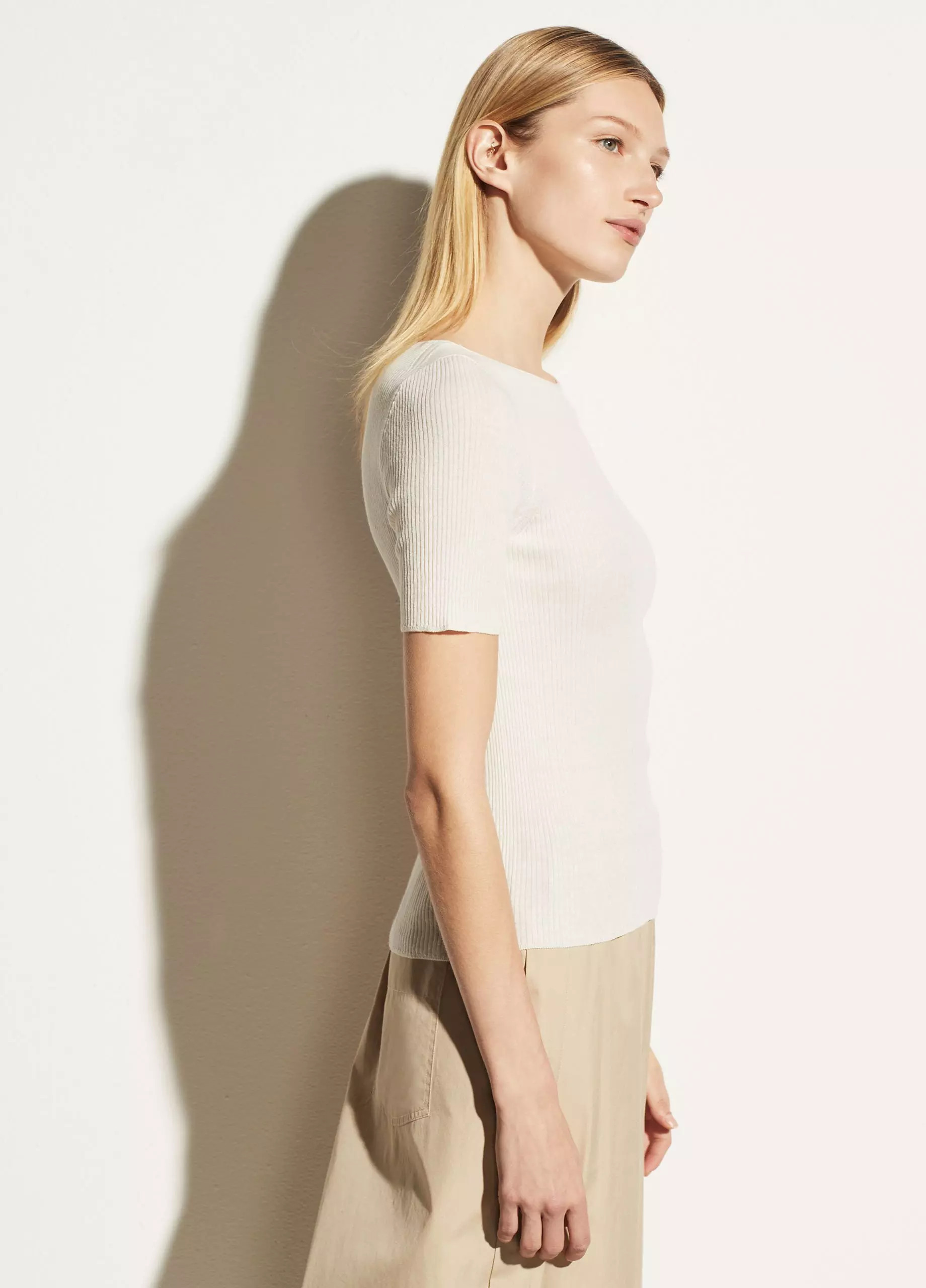 Ribbed Short Sleeve | Vince LLC