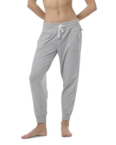Tommy Hilfiger Women's Lounge Joggers, Heather Grey, Small | Amazon (US)