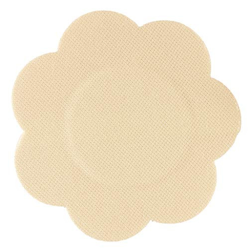 Braza Bra Disposable Petal Tops for Fashion Modesty, Petal Shaped - Beige | Amazon (US)