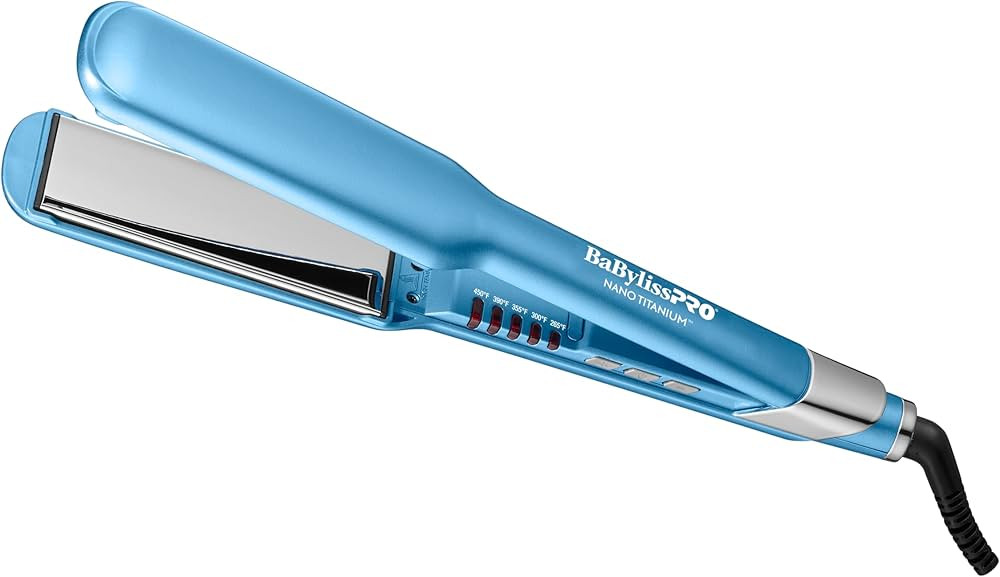 Nano Titanium Ultra-Sleek Hair Straightener, Flat Iron for All Hair Types | Amazon (US)