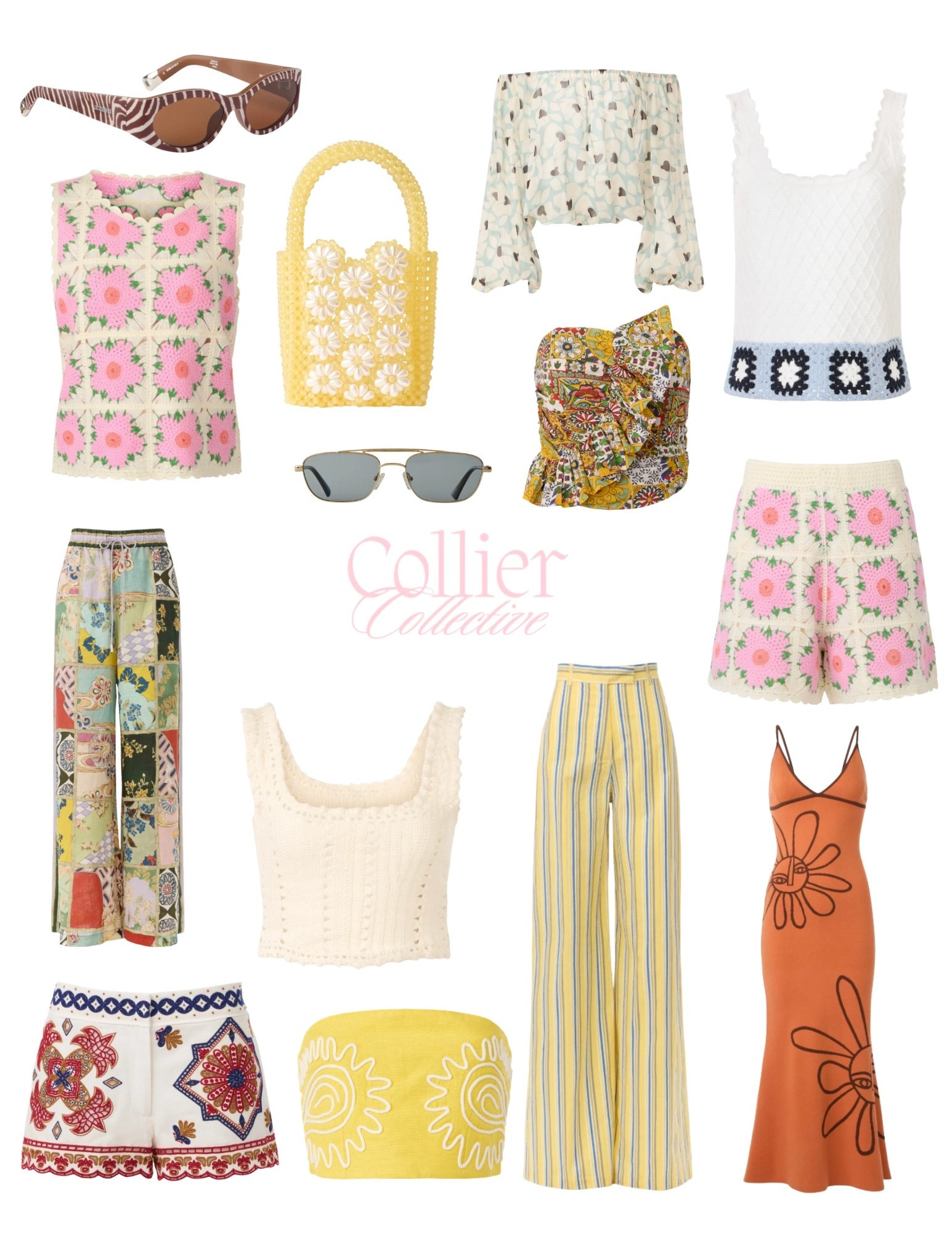 Collier Collective euro summer edit 🍋🧺
playful prints, sun-faded colors, and pieces that feel like a market morning in italy

crochet, patchwork, and effortless sets made for wandering, not rushing

everything linked for your Collier Collective era

#colliercollective #ltkstyle #eurosummer #vacationstyle #printedpieces #coastalcool #summerwardrobe #effortlessstyle #colorfulfashion #resortwear #chicandcasual

#LTKFestival