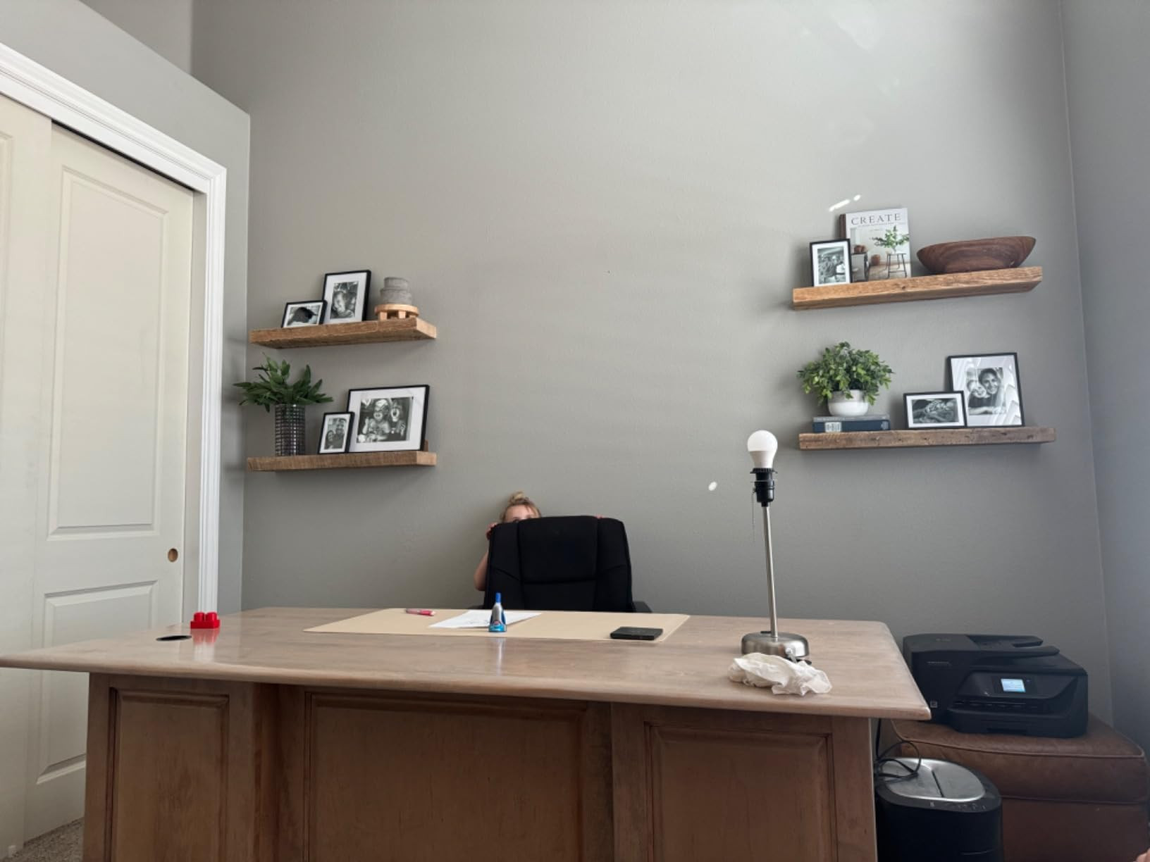 Urban Legacy Reclaimed Barnwood Planks | Floating Shelves for Wall w/Flush Mount Shelf Bracket Se... | Amazon (US)