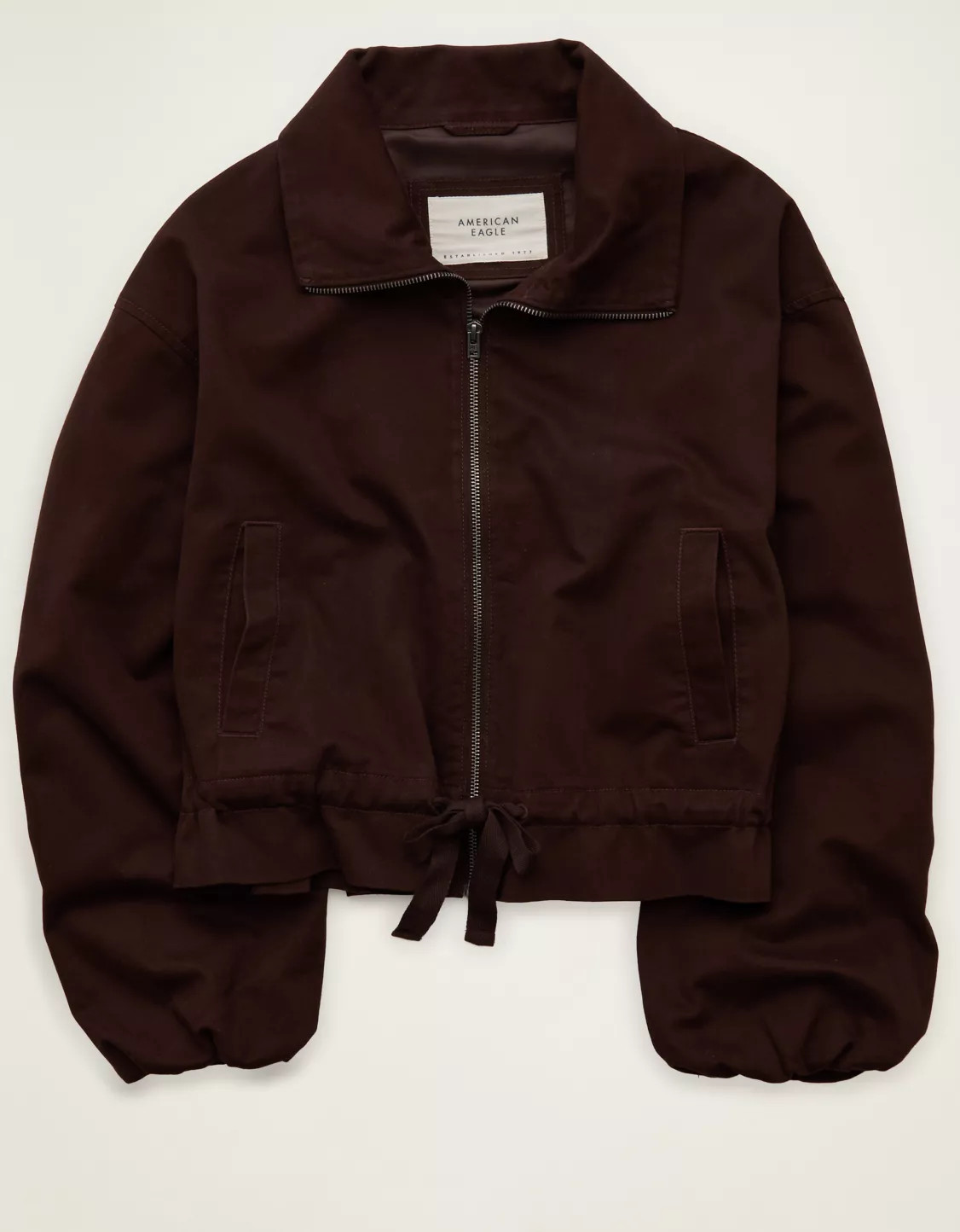 AE Funnel Neck Bomber Jacket | American Eagle Outfitters (US & CA)