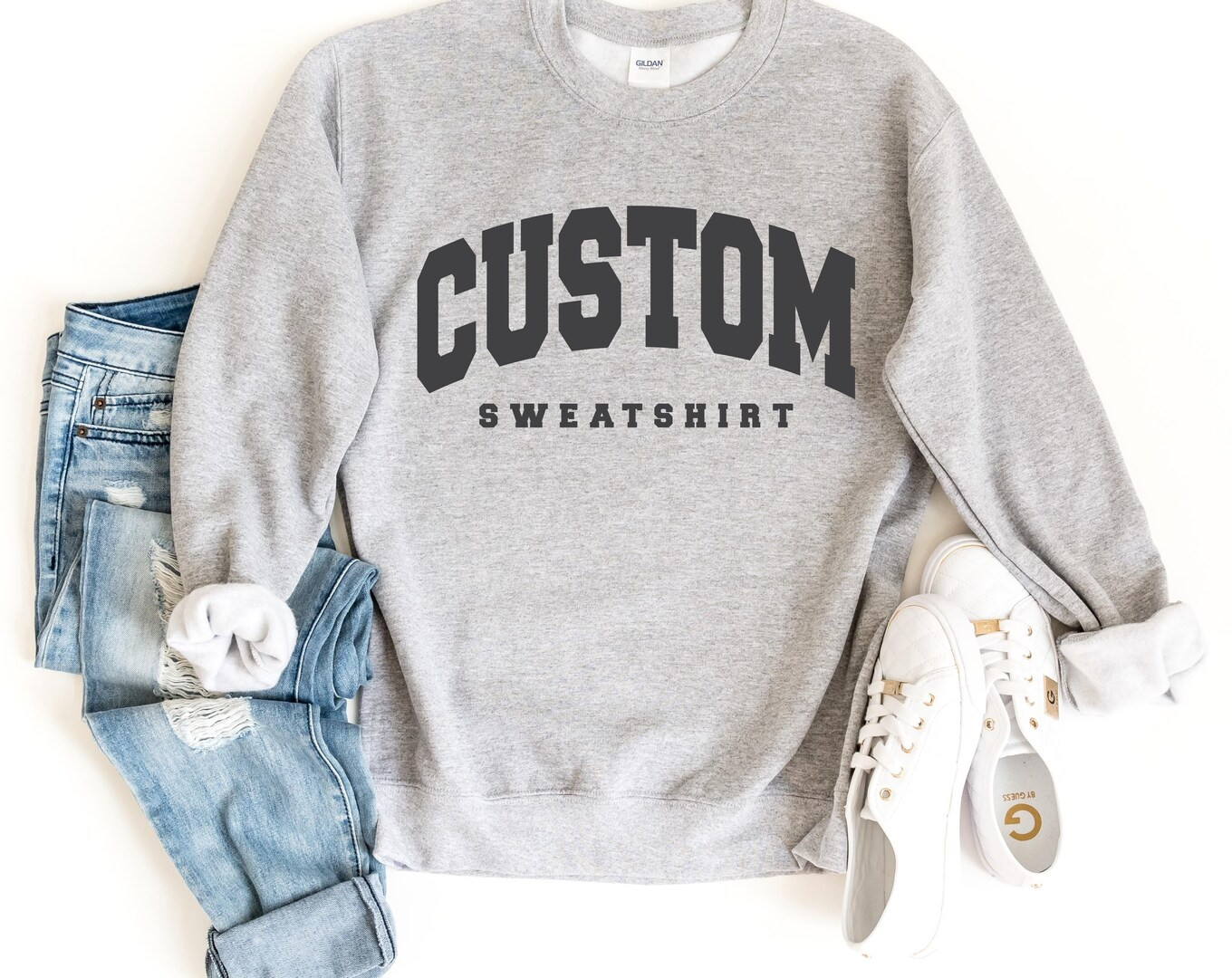 Retro Sweatshirt, Custom Sweatshirt, College Letters Sweatshirt, Vintage Sweatshirt, Custom Quote... | Etsy (US)