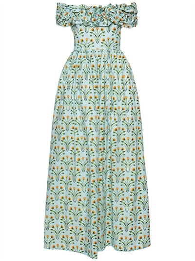 Espliego printed cotton long dress - Agua By Agua Bendita - Women | Luisaviaroma | Luisaviaroma