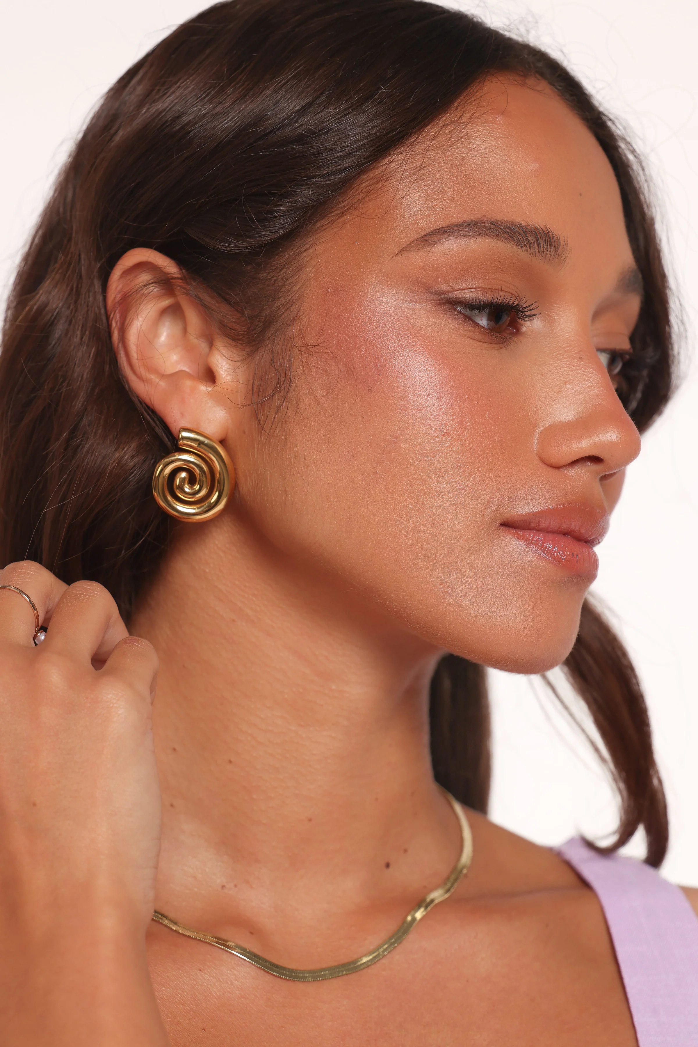 Caspian Earrings - Gold | Petal & Pup (US)