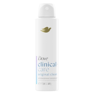 Dove Beauty Clinical 96-Hour Protection Antiperspirant & Deodorant Spray - Original Clean - 3.8oz | Target