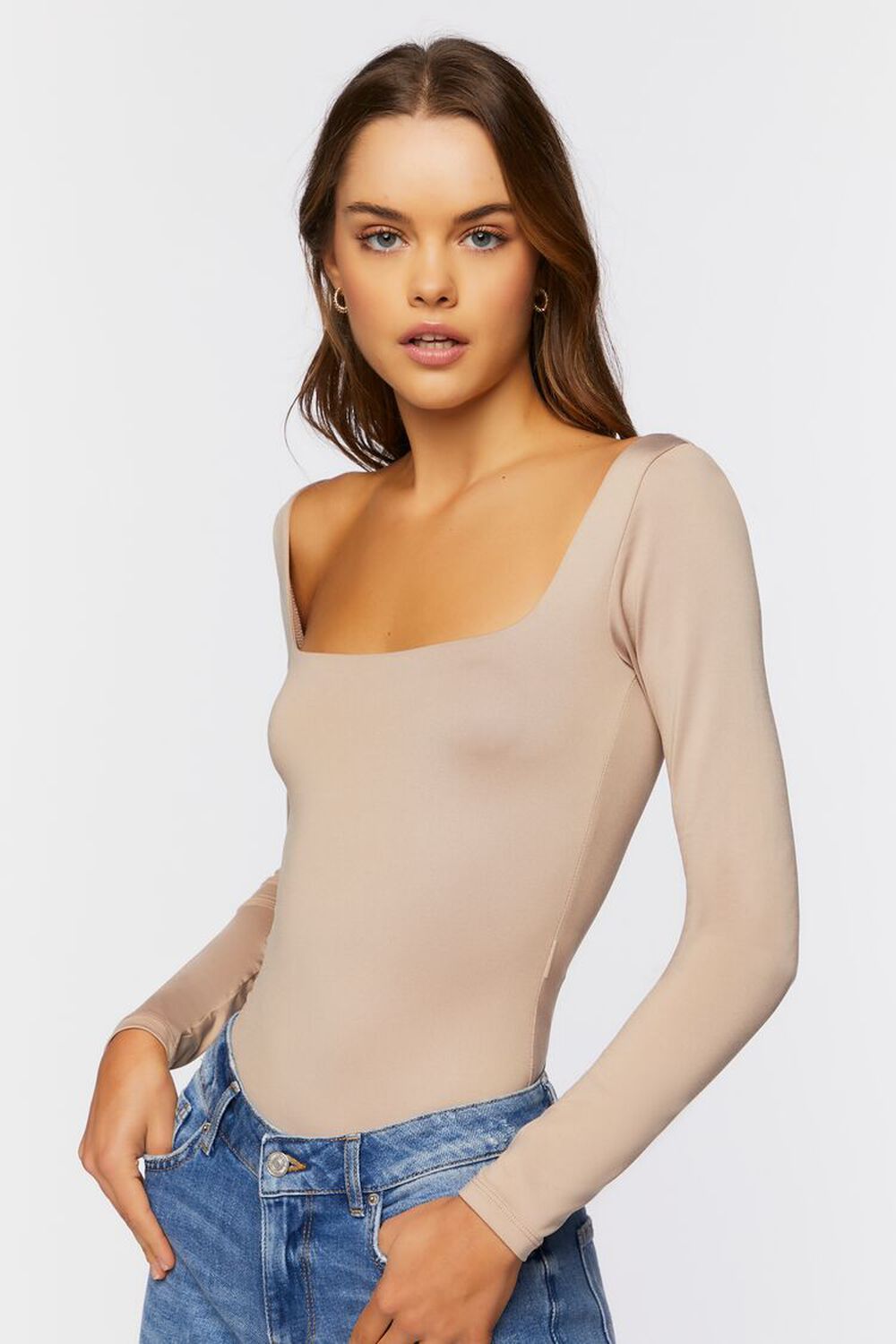 Long-Sleeve Bodysuit | Forever 21 (US)