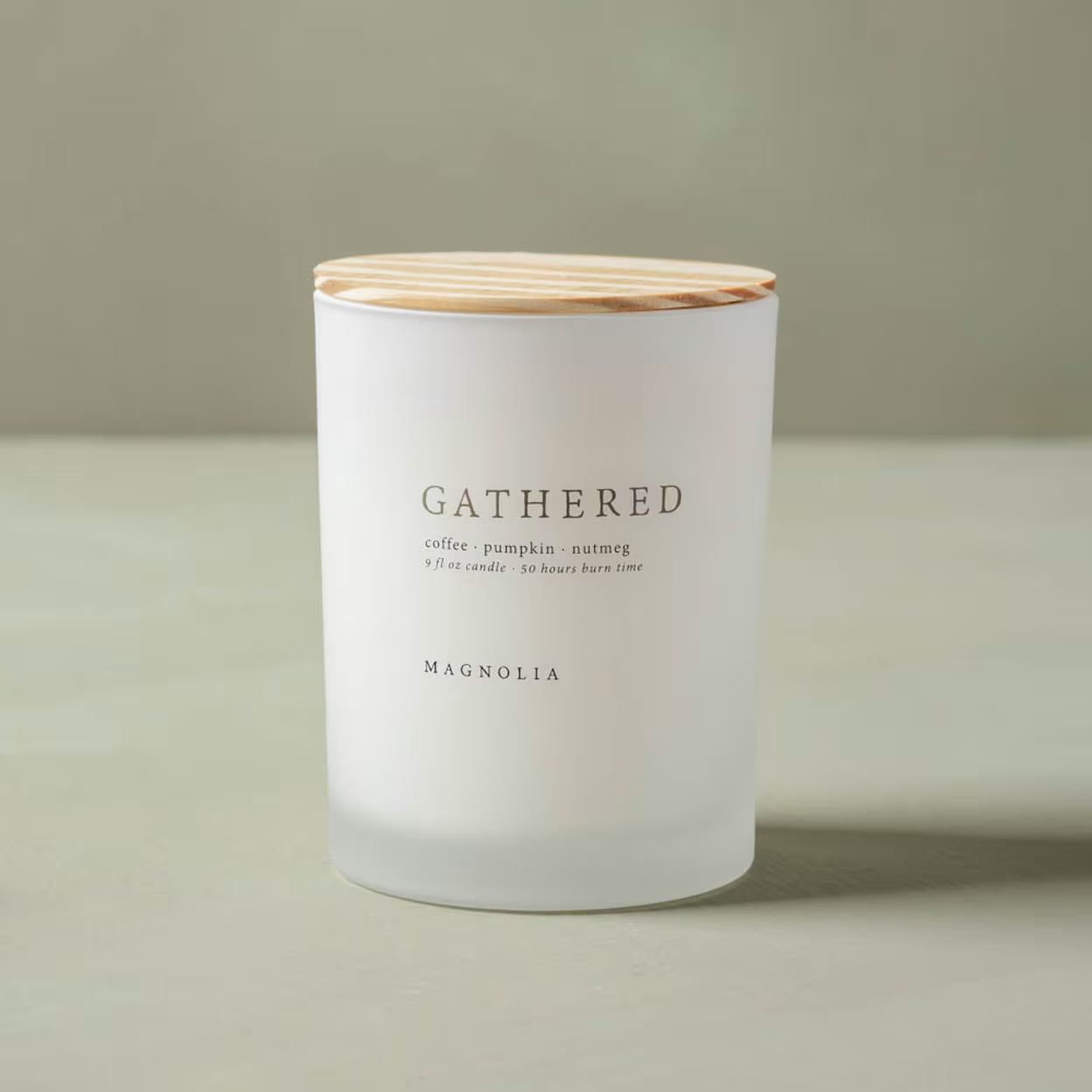 Magnolia Gathered Candle | Magnolia