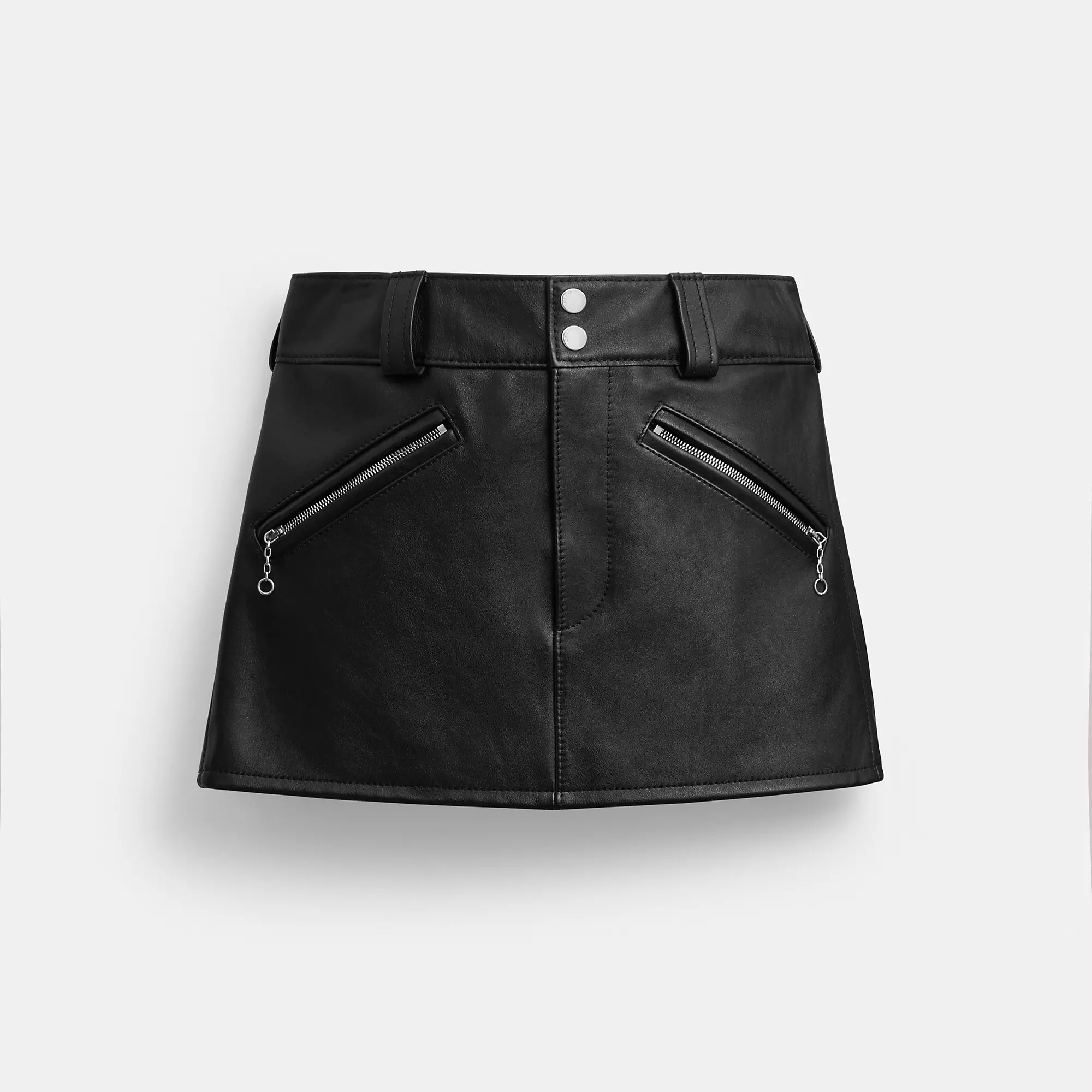 Leather Mini Skirt | Coach (US)