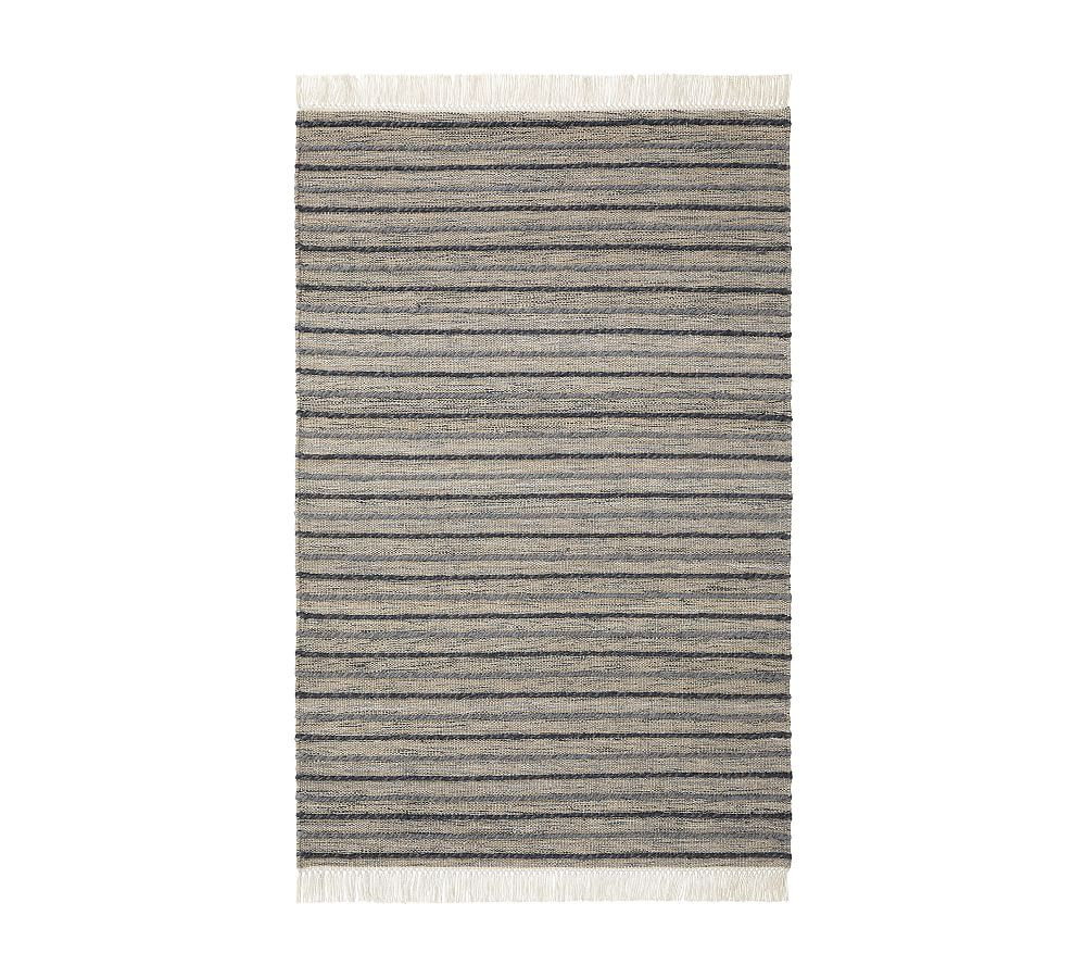 Seabrook Striped Outdoor Performance Rug | Pottery Barn (US)