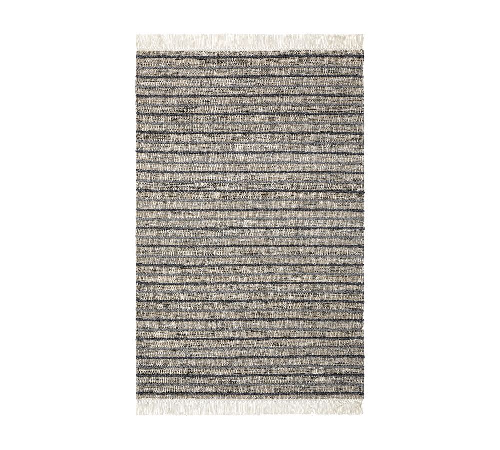 Seabrook Striped Outdoor Performance Rug | Pottery Barn (US)