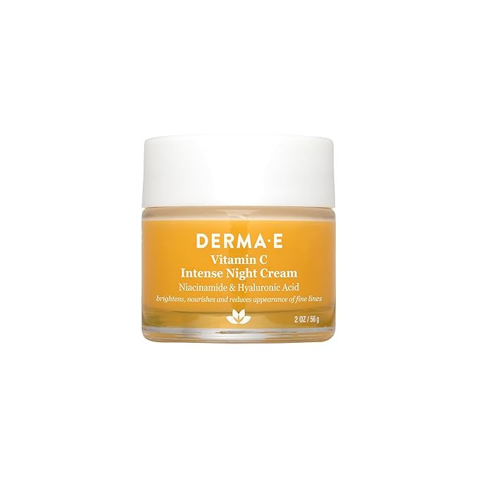 DERMA-E Vitamin C Intense Night Cream – Brightening and Hydrating Facial Skin Renewing Cream ... | Amazon (US)