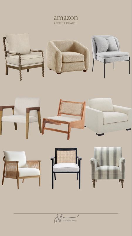 Designer like, accent chairs. All from Amazon.



Accent chairs, comfy chairs, neutral chairs, living room chairs, nook chairs, bedroom chairs, dining room chairs, modern chairs, classic chairs

#LTKhome