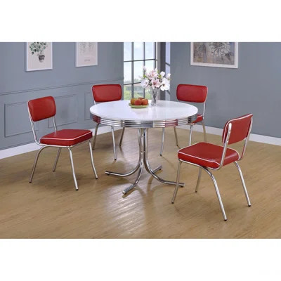 5-Piece Round Dining Set | Wayfair North America