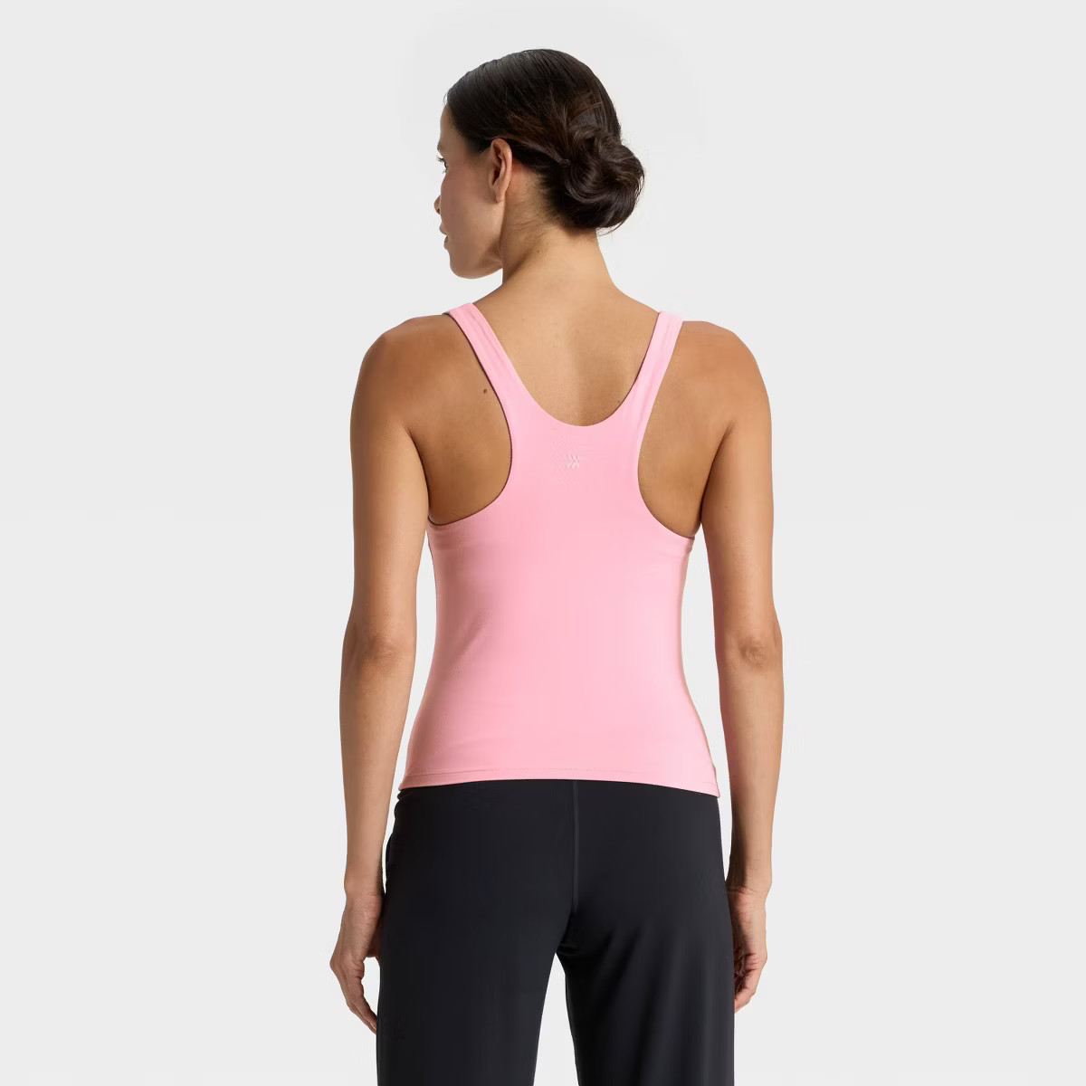 Women's Everyday Soft Square Neck Tank Top - All In Motion™ Mauve S | Target