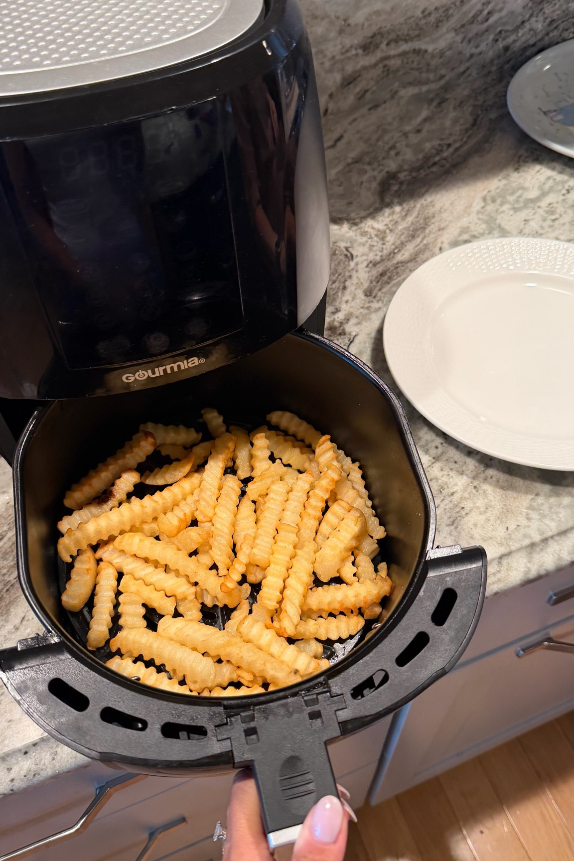 Officially joining the air fryer train! This is the one at the lake house but I’m ordering the ninja crispi portable as we speak! Love how the containers are glass storage containers  

#LTKHome #LTKdayinmylife #LTKfoodie