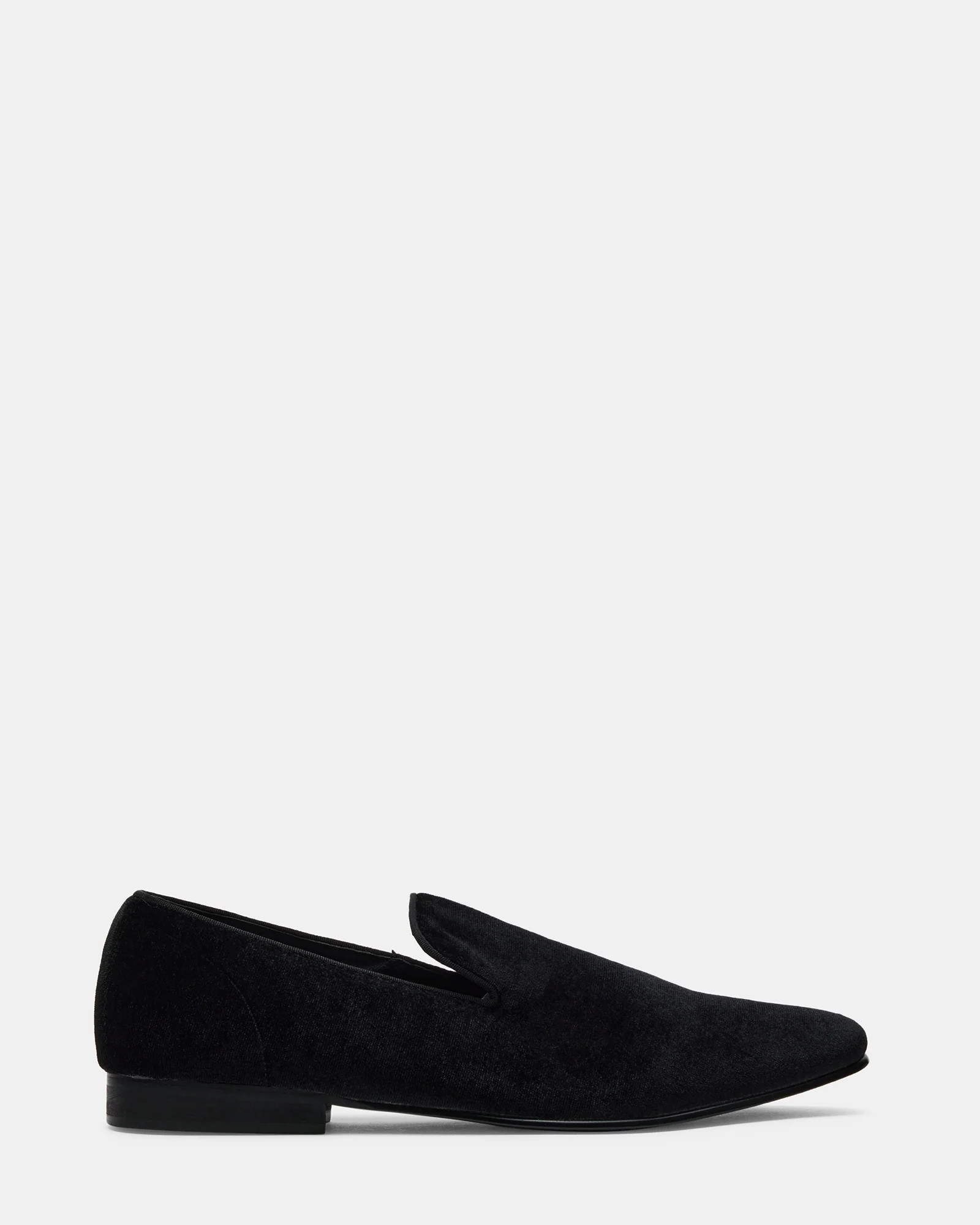 LAIGHT Black Velvet Men's Dress Shoes | Steve Madden (US)