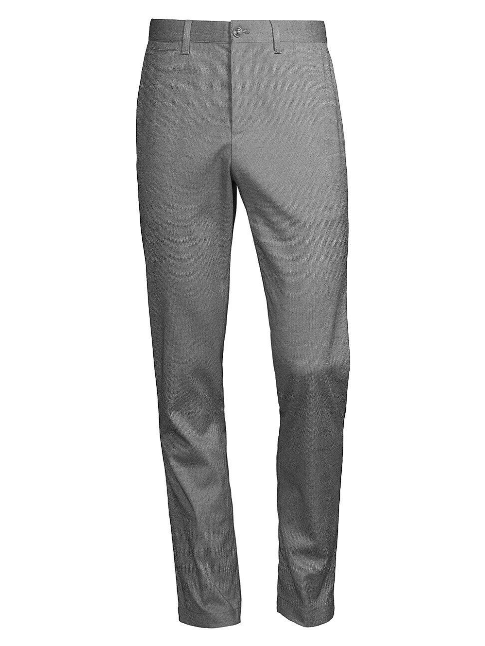 Men's Baren Flat Front Pants - Light Grey - Size 34 | Saks Fifth Avenue