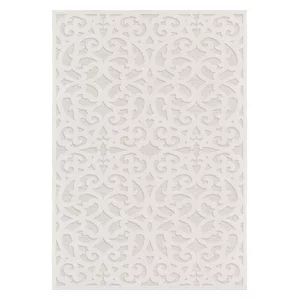 Indoor/Outdoor Sculpted Seaborn High-Low Area Rug, Ivory, 7'9"x10'10" | Houzz 